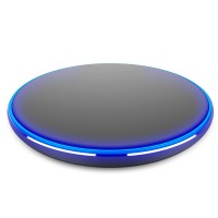 New arrival Best for gift ultrathin metal cellphone wireless charger for iphone and samsung cellphone