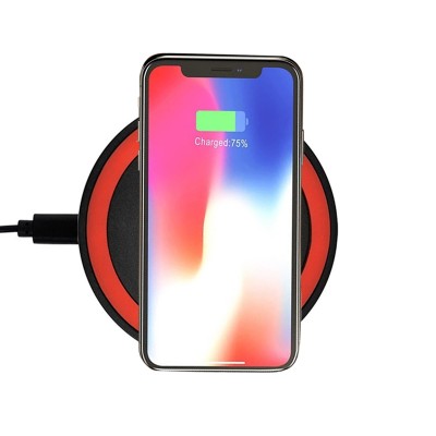 Custom logo Fast Charging 5W/10W Portable Qi Wireless Charger Cell Phone Charging Pad for iphone 11 pro max